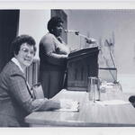 Betty Gabehart and Violet Malone