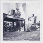 Gayatri Spivak (right)