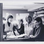 Volunteers, Evelyn Brown, and Juanita Ramos