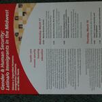2004 Gender and Human Security event