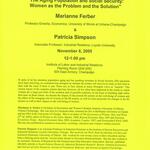 2005 human security policy forum