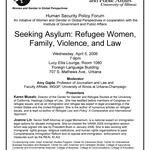 2006 human security policy forum
