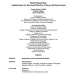 2006 Rural Health Symposium