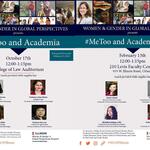 2019 #MeToo and academia series