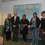 Gale Summerfield with GRID Students, 2005
