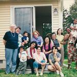 GRID Students with Kathy Martin, Kate Cloud, and Gale Summerfield, 1999