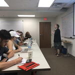 Judith Pintar and participants