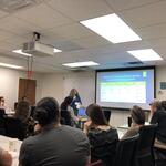 October 2 Professor Lauren Aronson and audience