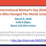 12 Women Event announcement