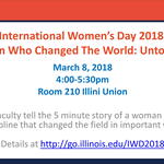 12 Women Event announcement