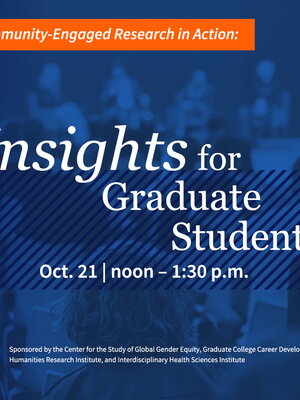 Insights for Graduate Students event October 21 2025