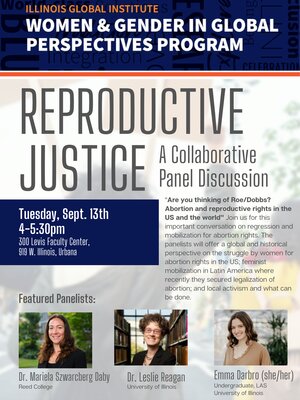 speakers, event title and date