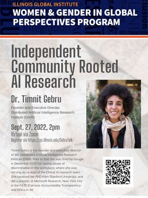 Dr. Timnit Gebru