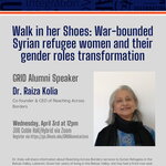 Alumni Lecture Raiza Kolia