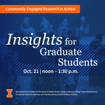Insights for Graduate Students event October 21 2025