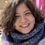face and shoulder of Soodeh Mansouri
