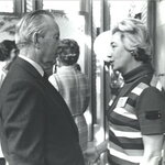 Rita Goodman with Canadian Prime Minister Lester Pierson